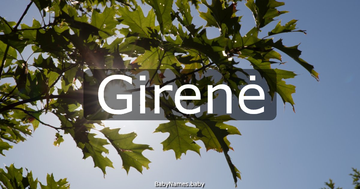 Girenė