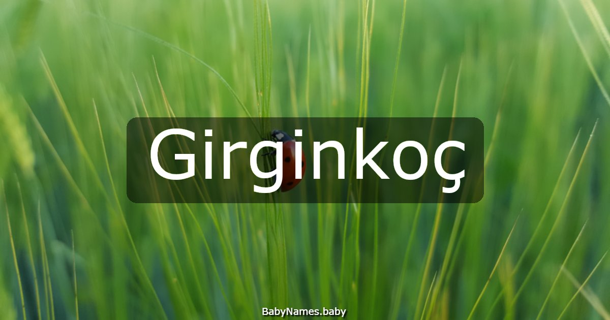 Girginkoç