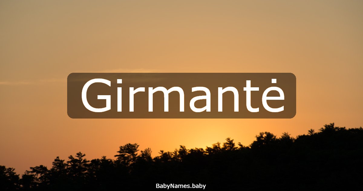 Girmantė