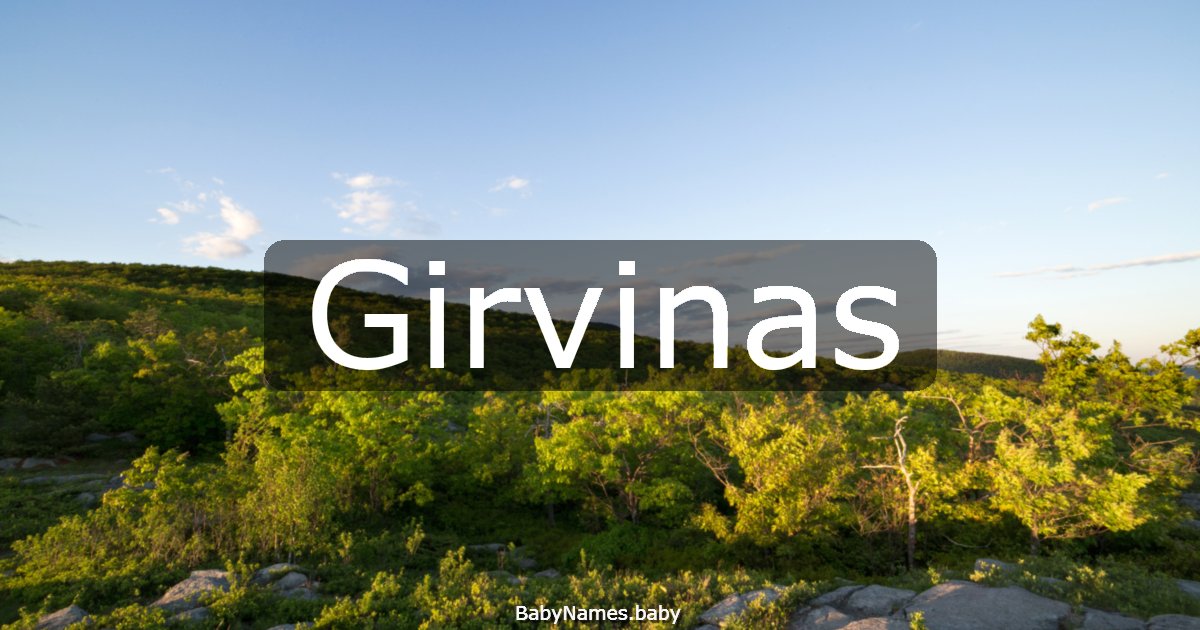 Girvinas