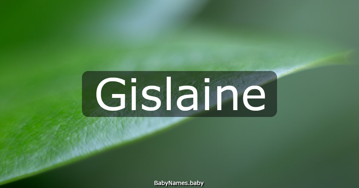 Gislaine