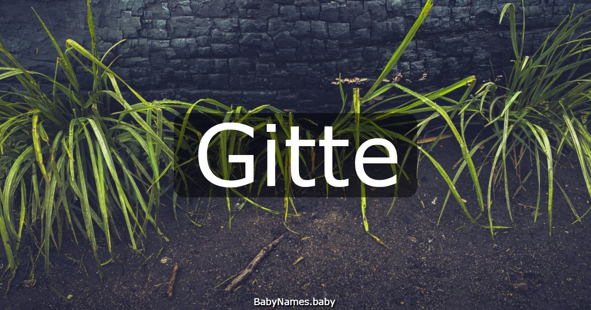 Gitte