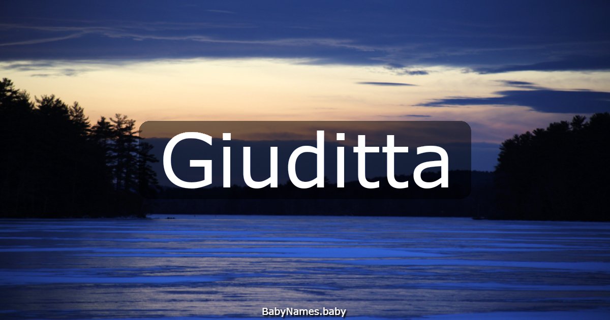 Giuditta