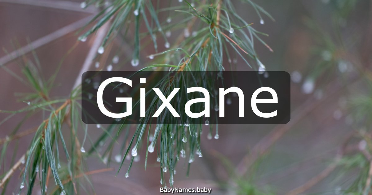 Gixane