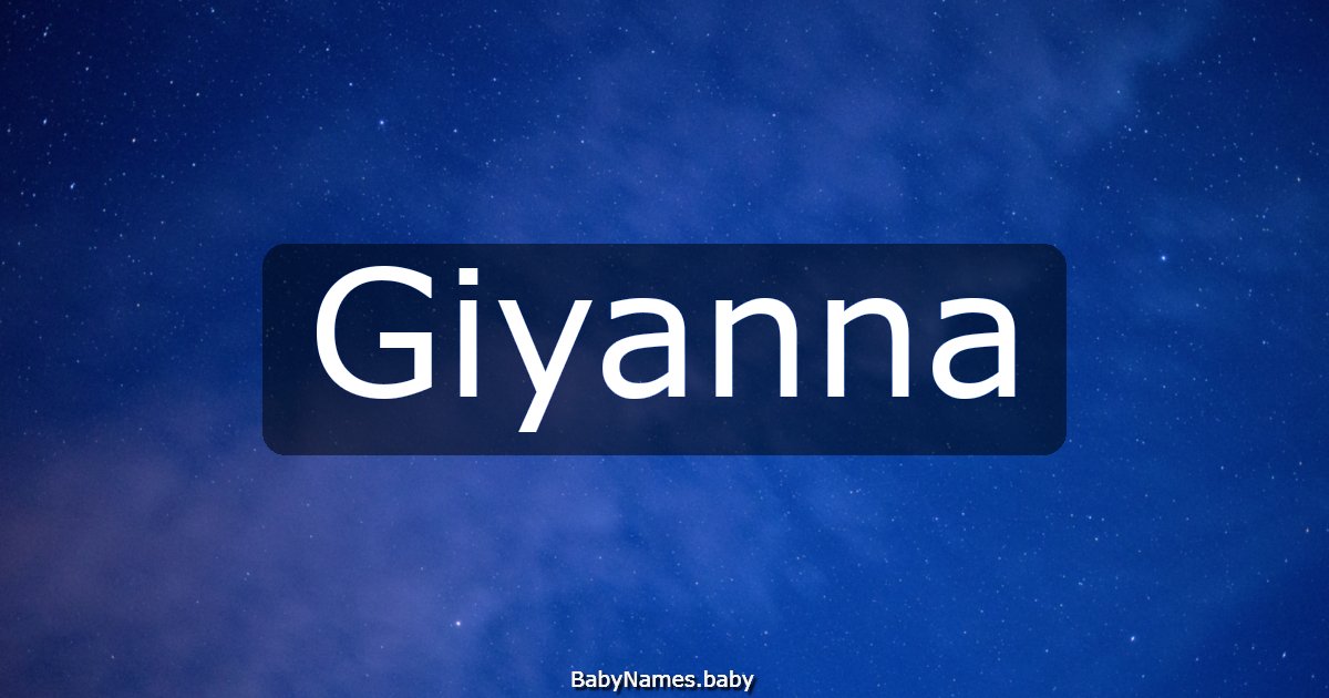 Giyanna