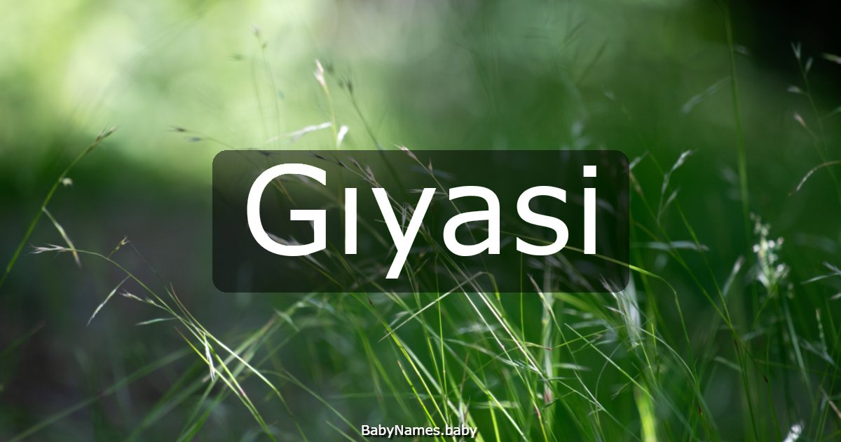 Gıyasi