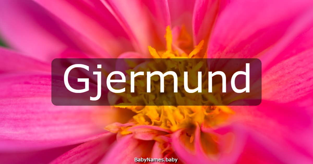 Gjermund