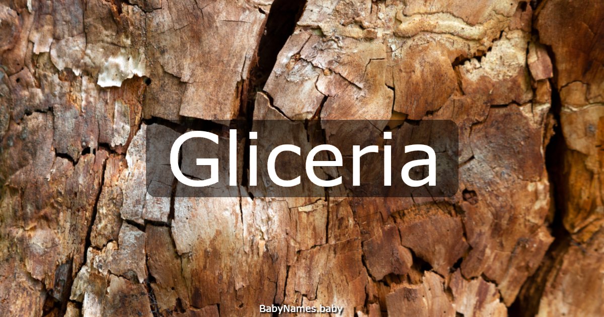 Gliceria