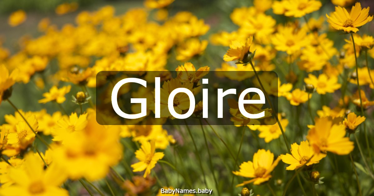 Gloire