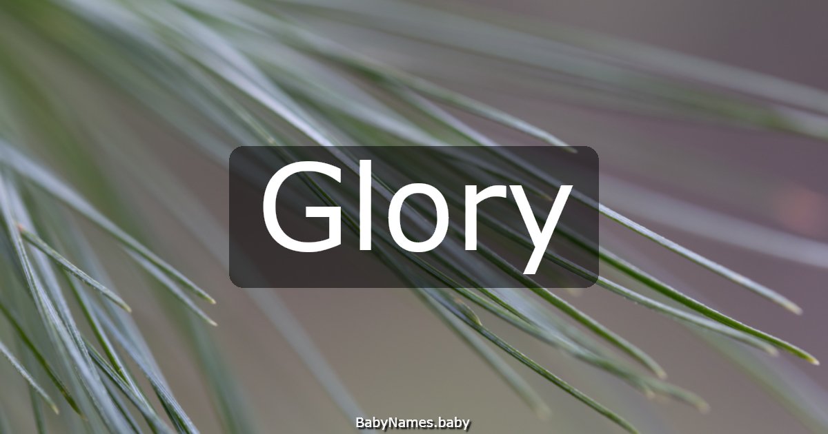 Glory