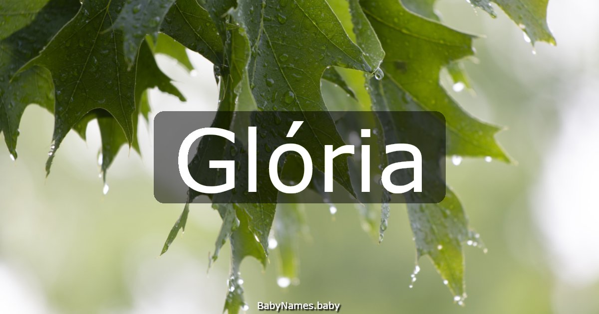 Glória