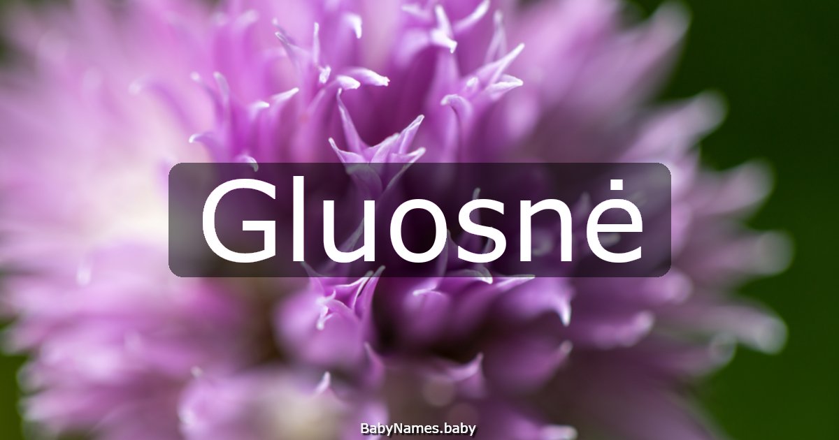 Gluosnė