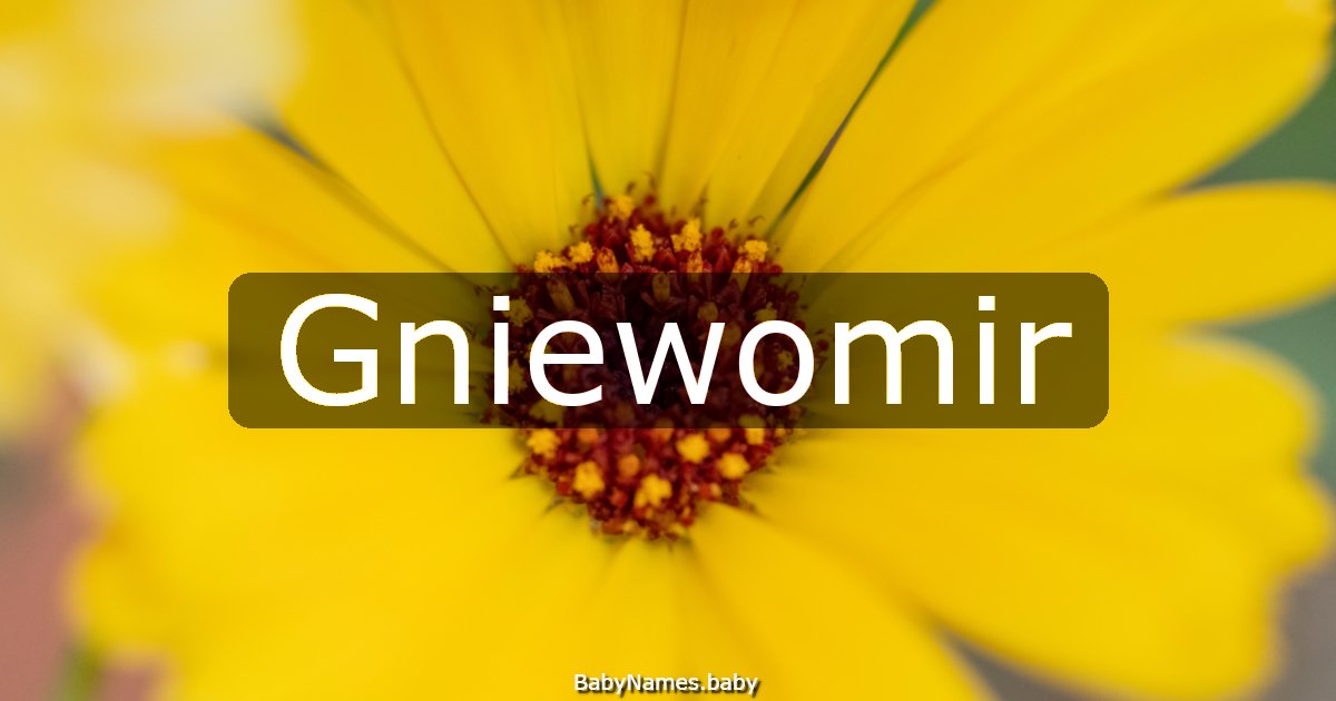 Gniewomir