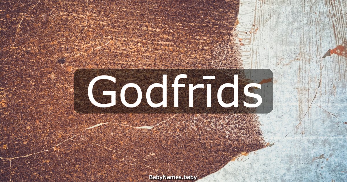 Godfrīds