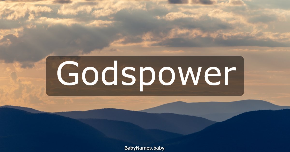Godspower