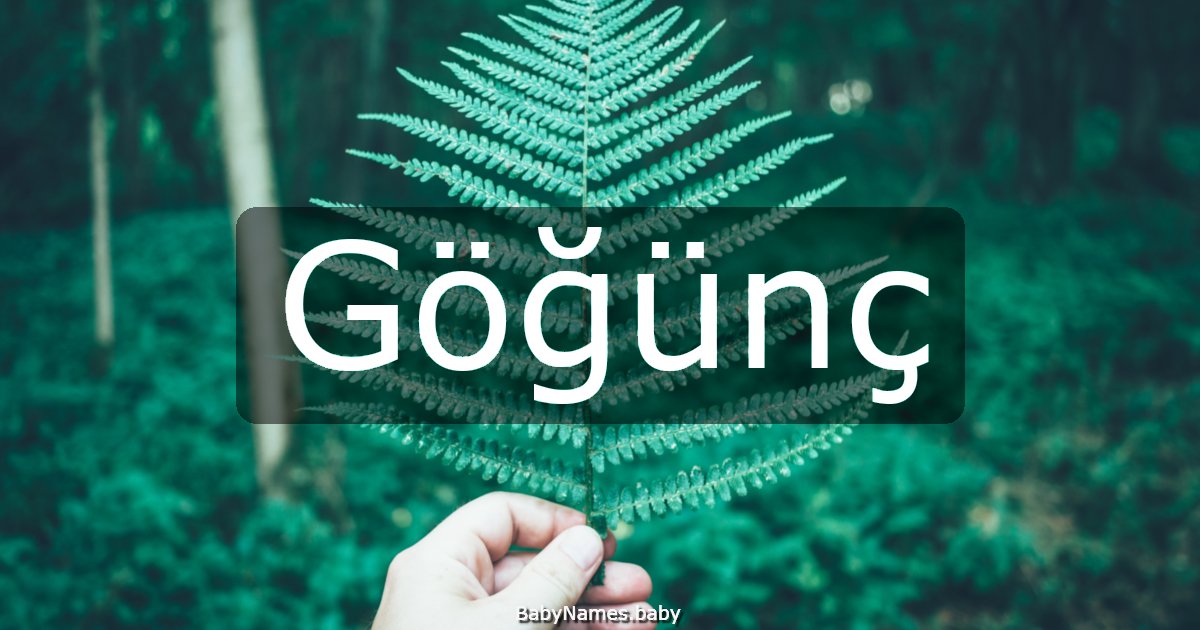 Göğünç