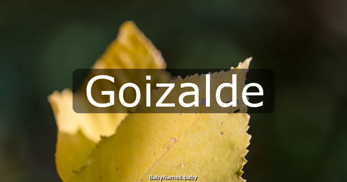 Goizalde