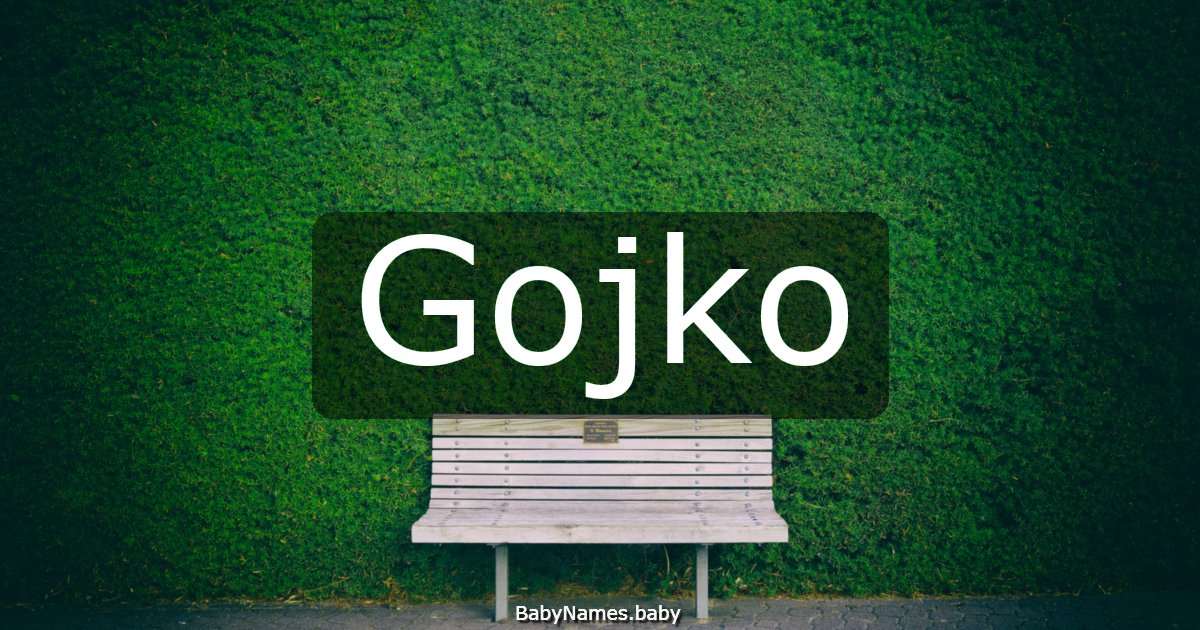 Gojko