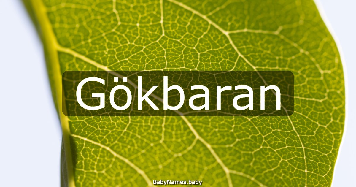 Gökbaran