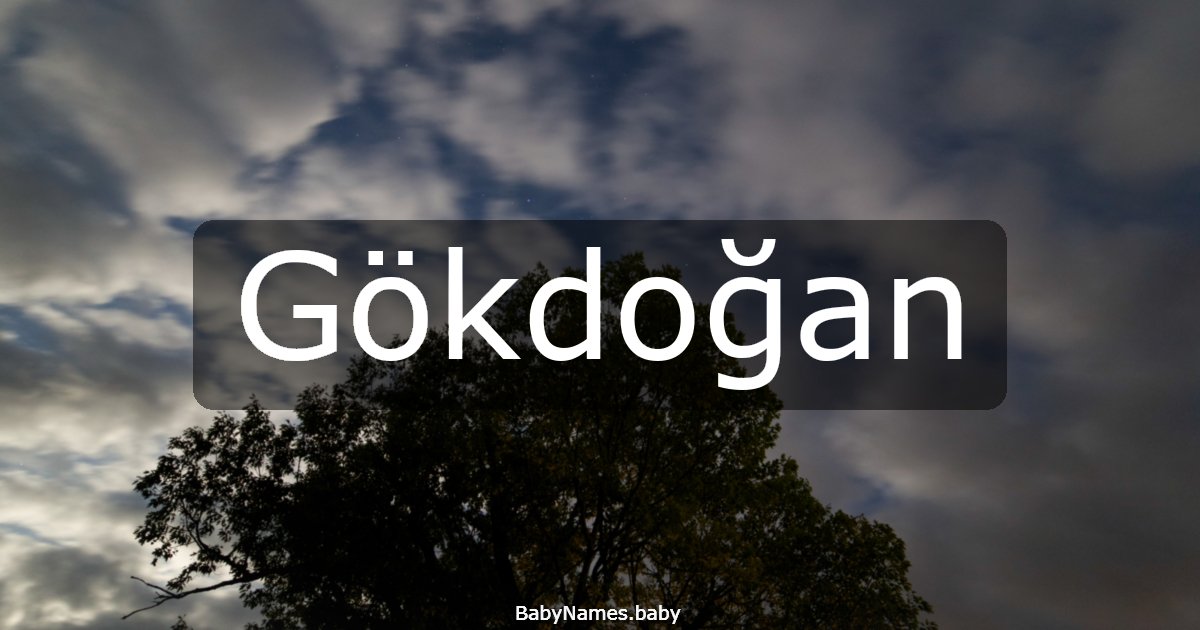 Gökdoğan