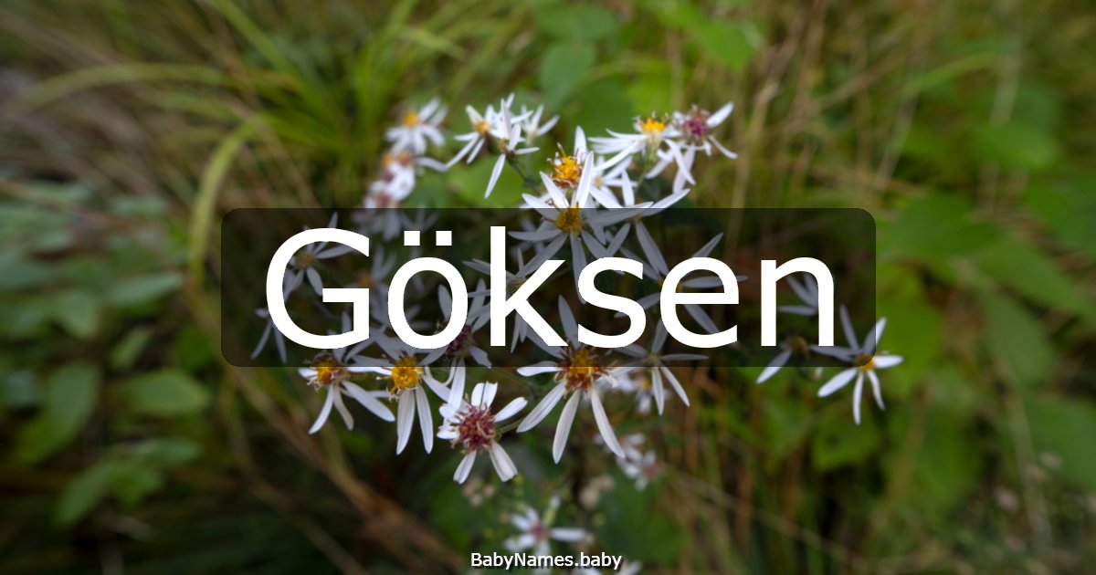 Göksen