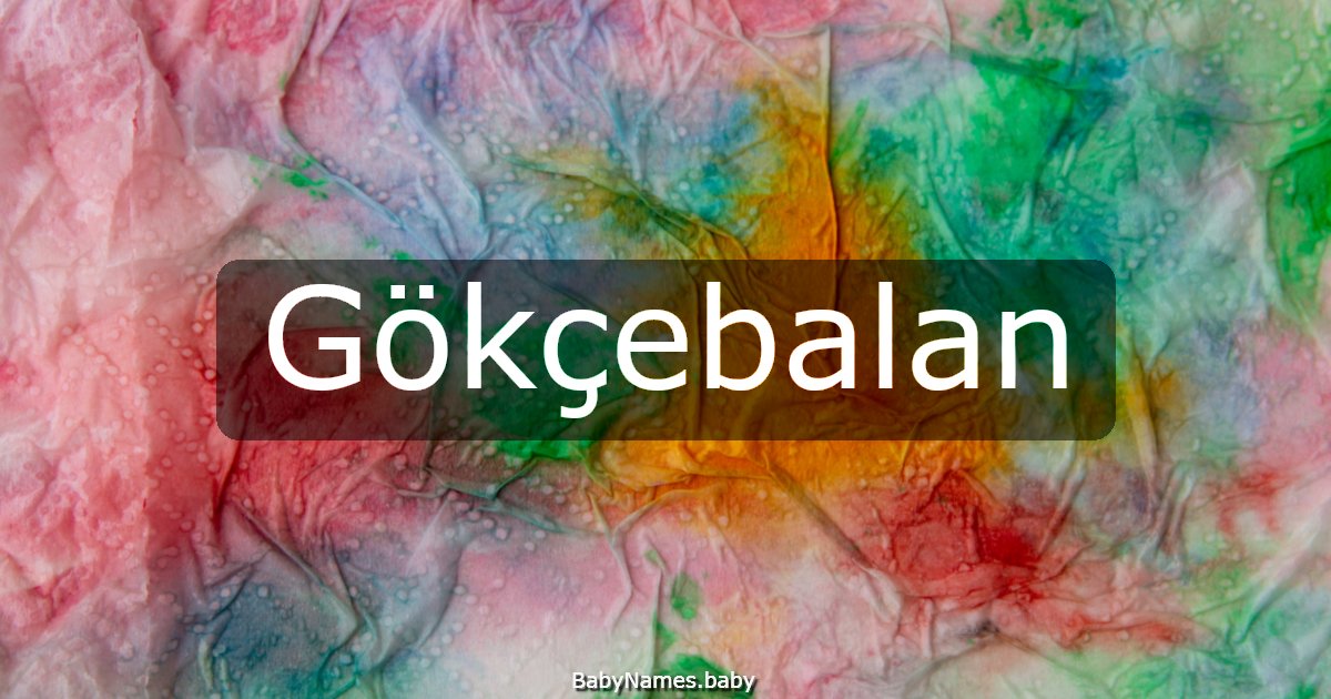 Gökçebalan