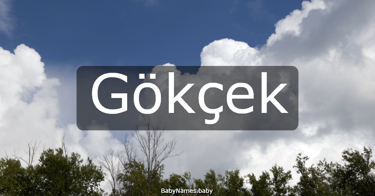 Gökçek