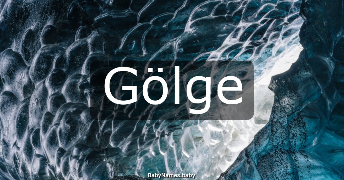 Gölge