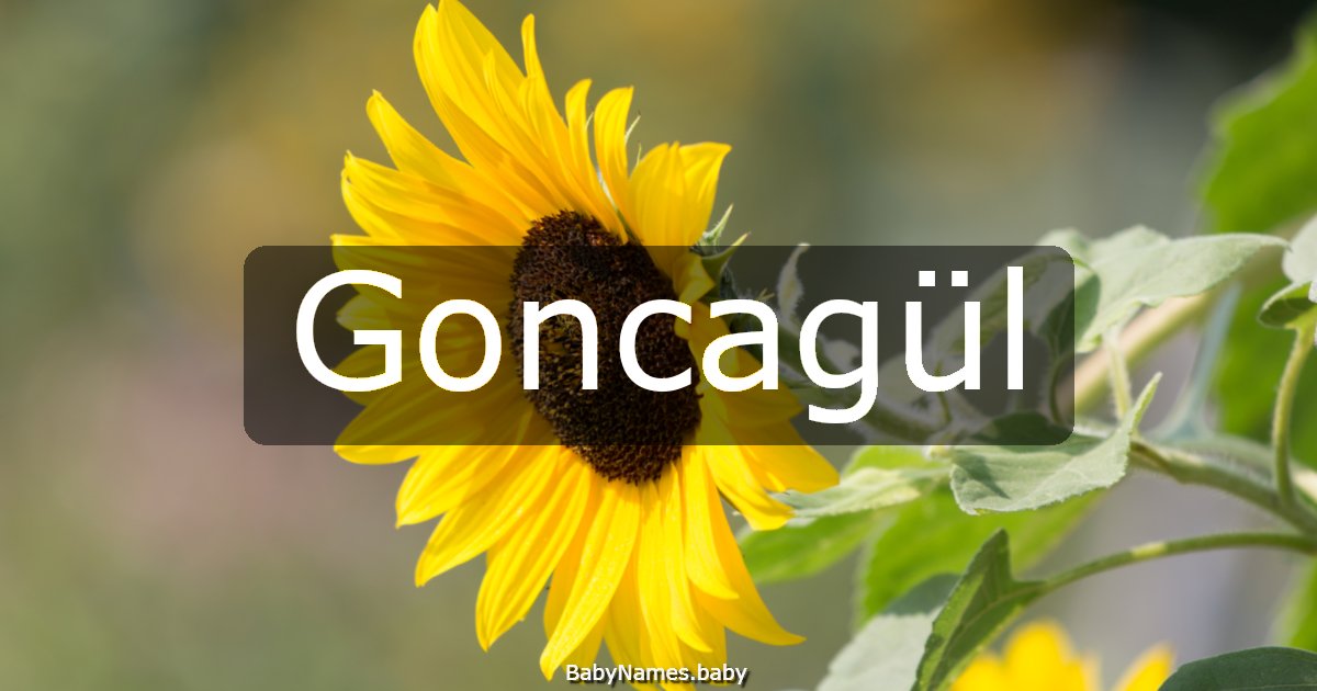 Goncagül