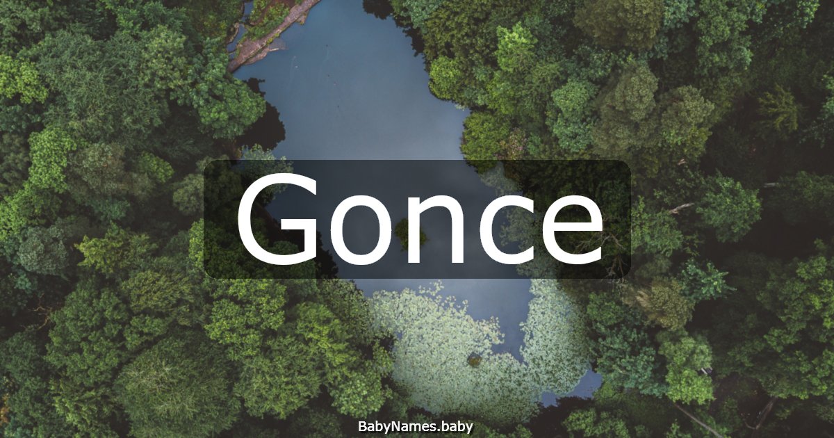 Gonce