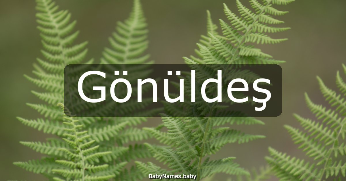 Gönüldeş