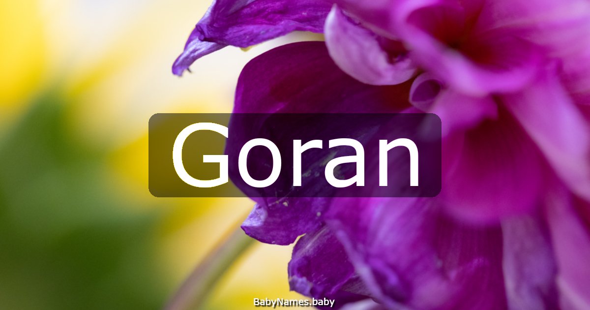 Goran