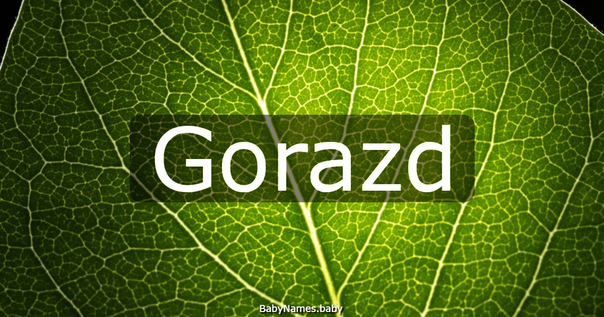 Gorazd