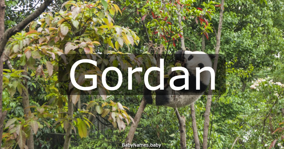 Gordan