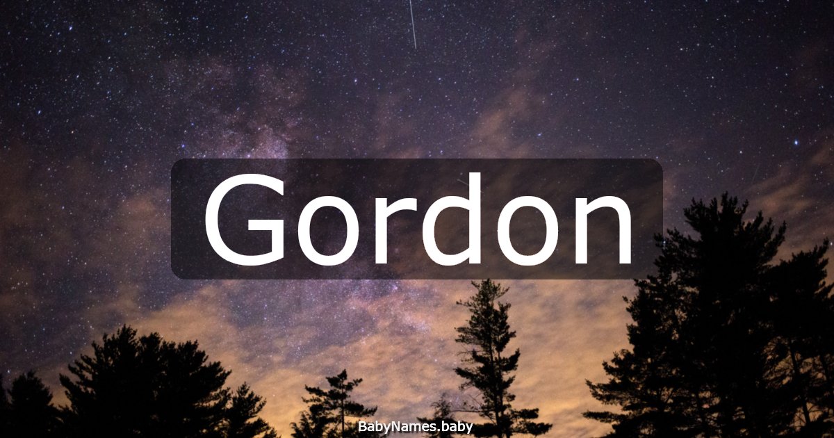 Gordon