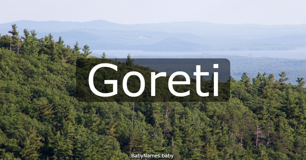 Goreti