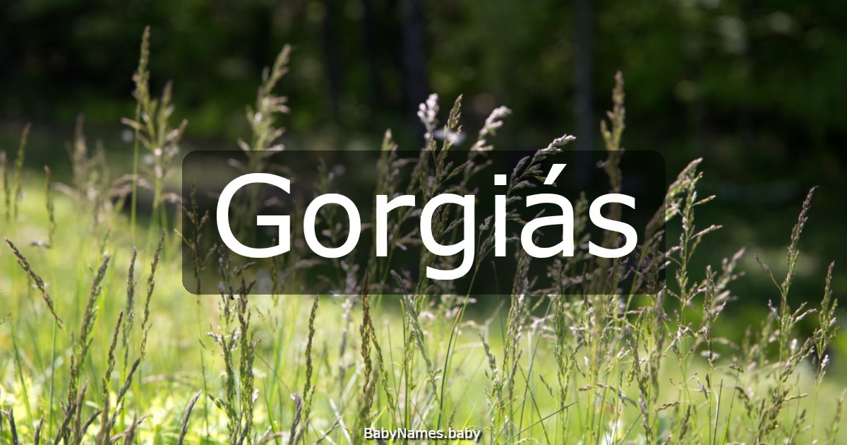 Gorgiás