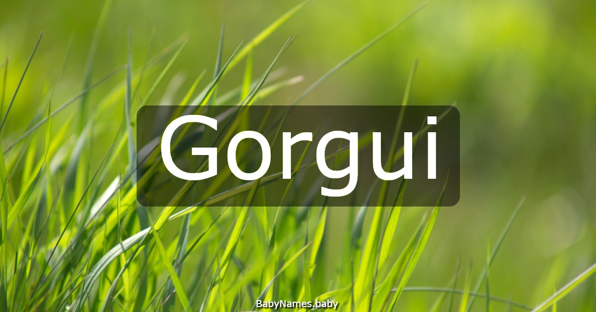 Gorgui
