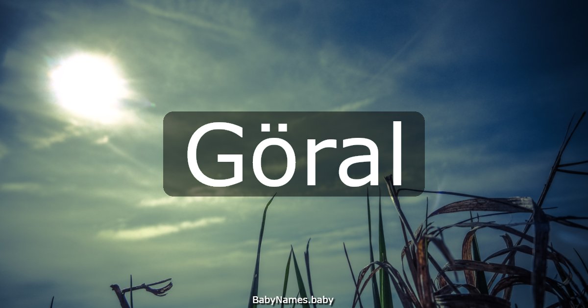 Göral