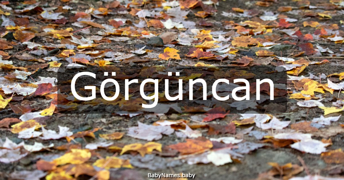 Görgüncan