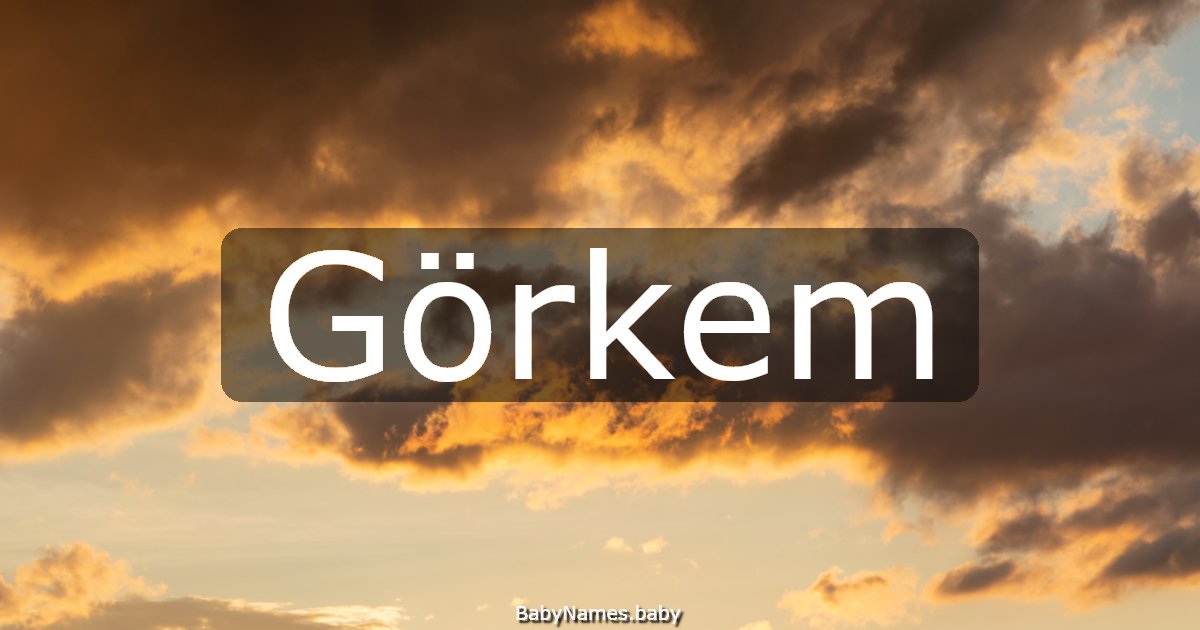 Görkem