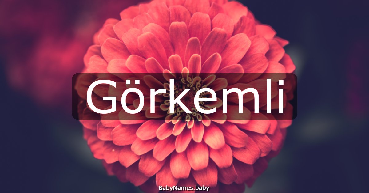 Görkemli
