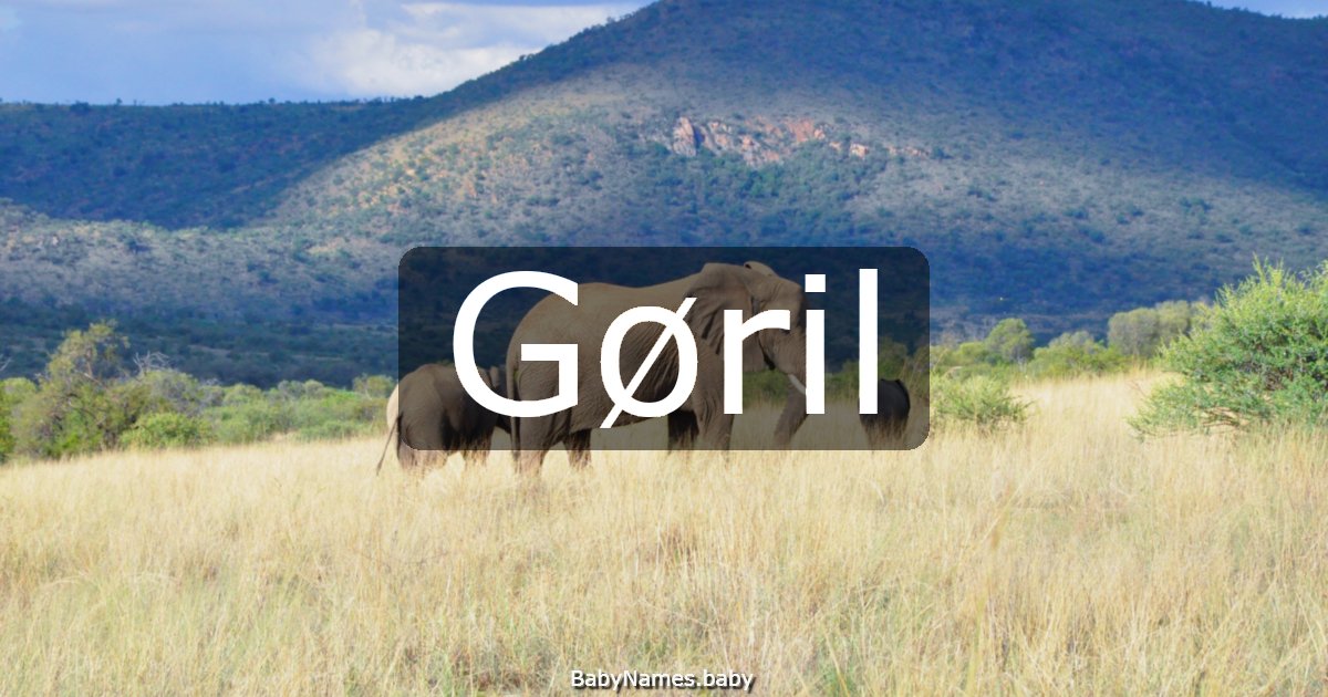 Gøril