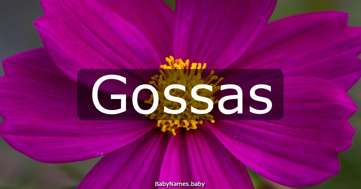 Gossas