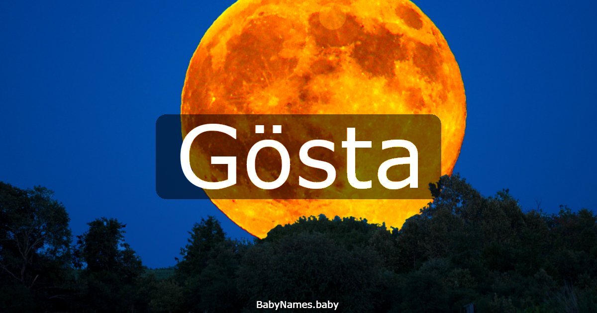 Gösta
