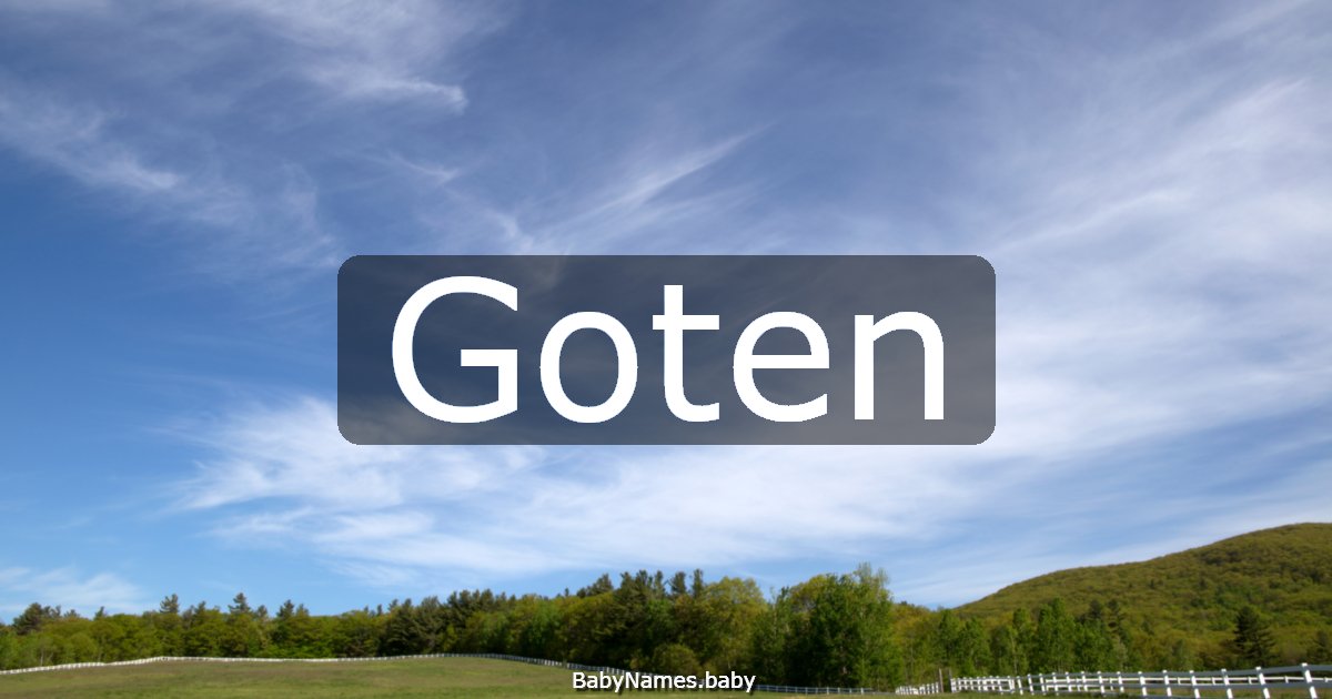 Goten