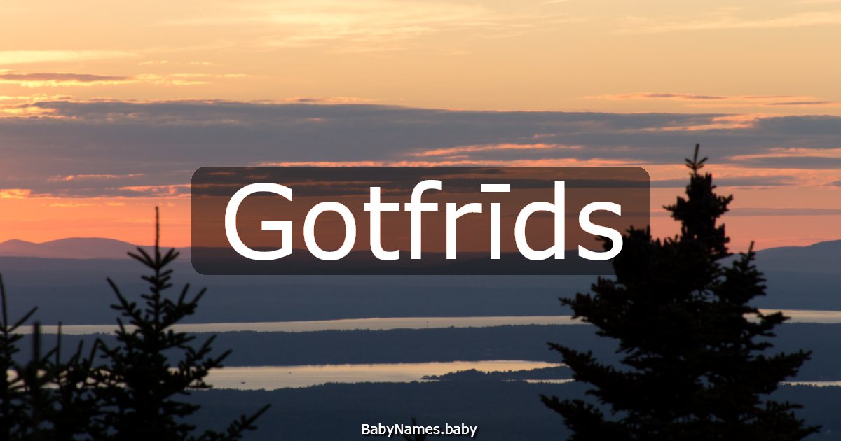 Gotfrīds