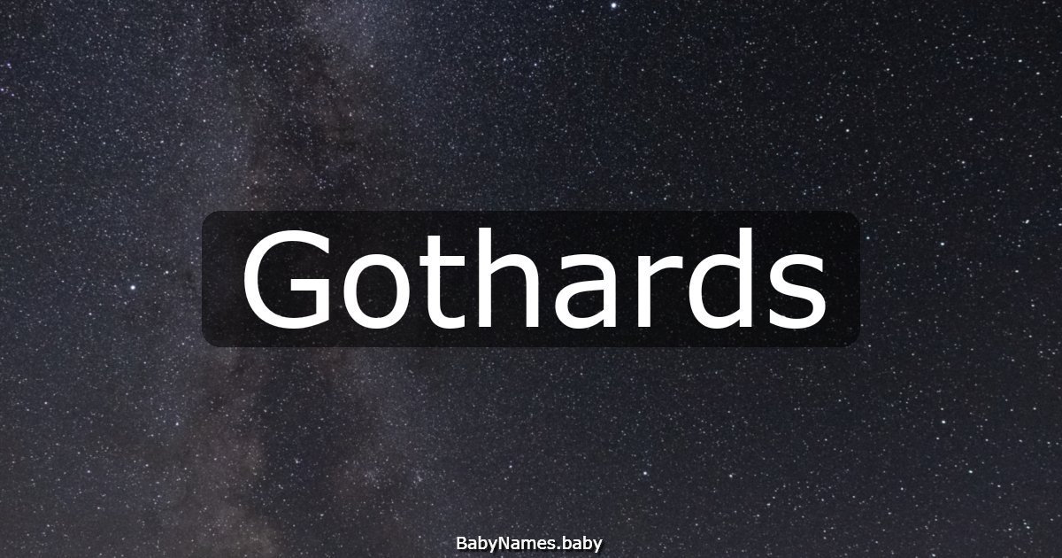 Gothards