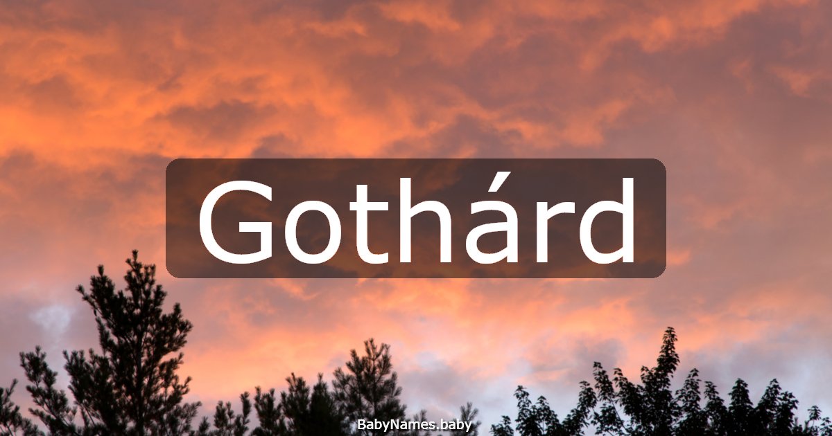 Gothárd