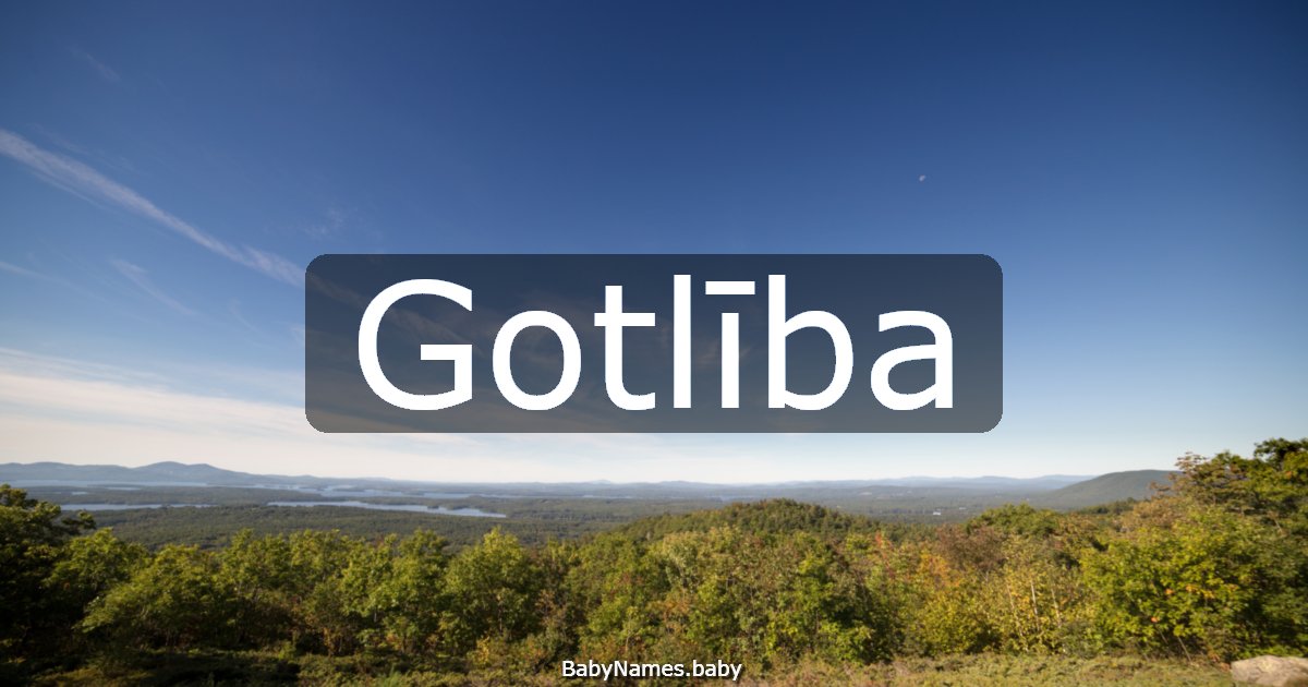 Gotlība